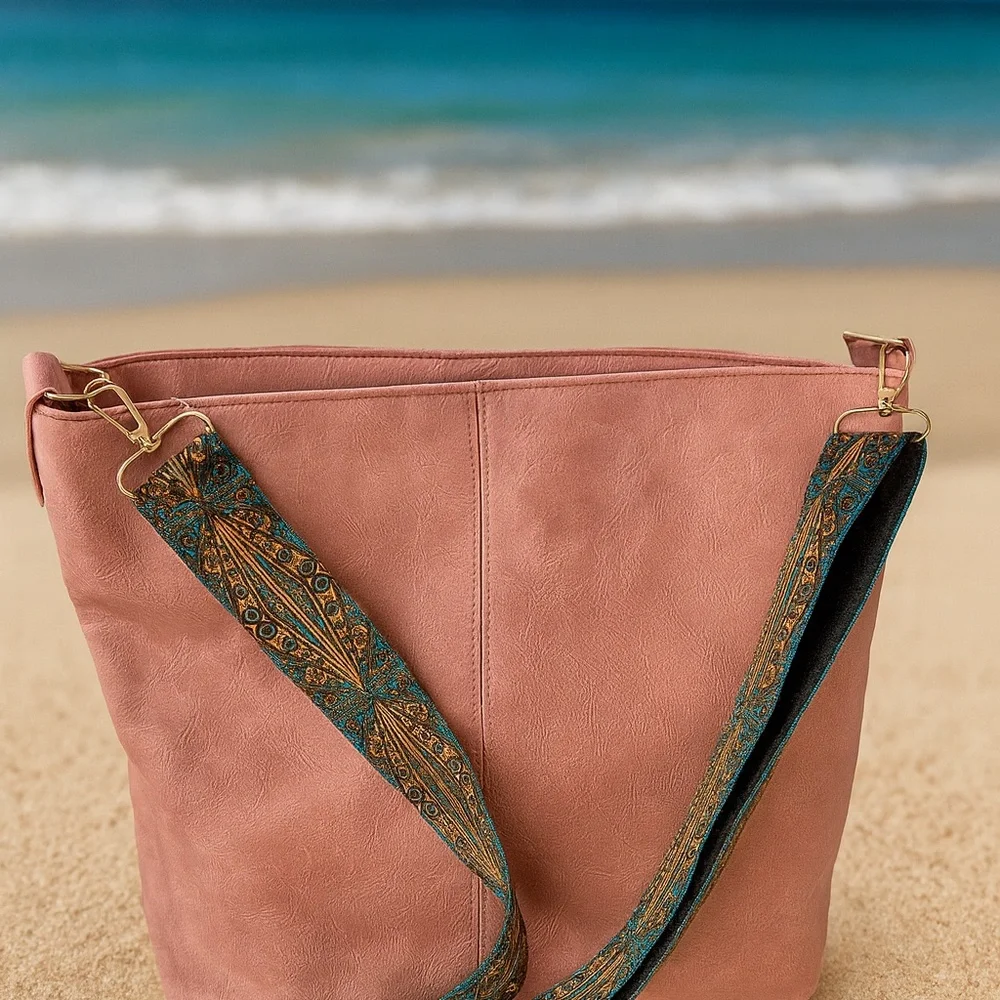 Women's Vegan  Boho Breeze Tote Bag, NWT